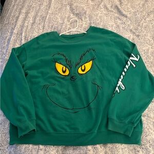 Green Grinch Sweatshirt